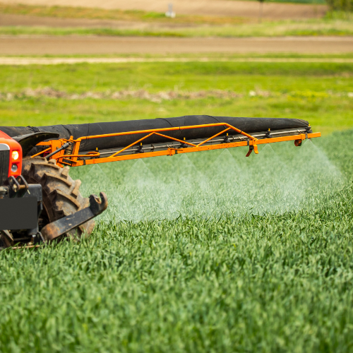 Herbicide spreading