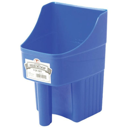 Little Giant 3 Quart Enclosed Feed Scoop (YELLOW)