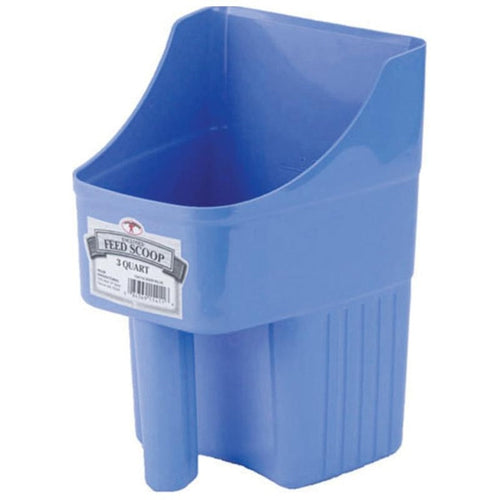 Little Giant 3 Quart Enclosed Feed Scoop (YELLOW)