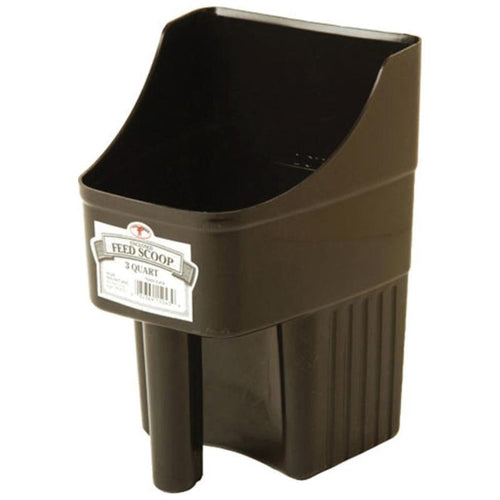 Little Giant 3 Quart Enclosed Feed Scoop (YELLOW)